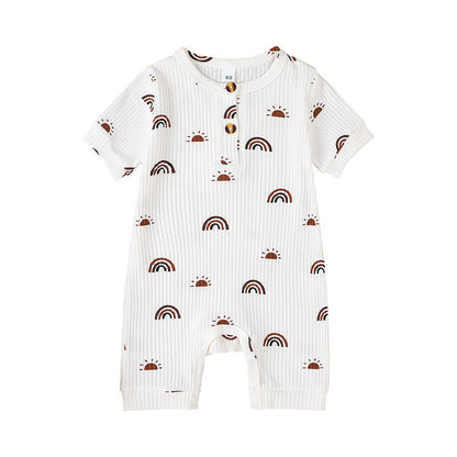 Short Sleeves Infants Rompers Jumpsuit