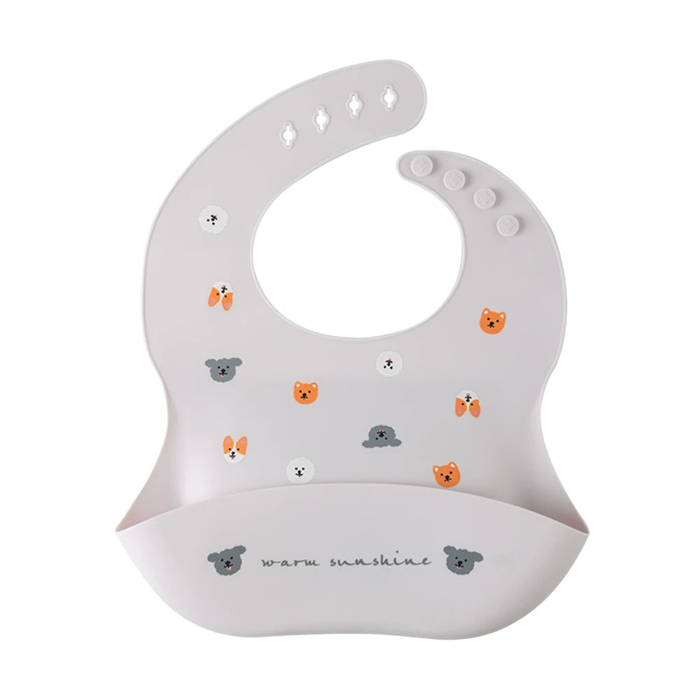 Waterproof Silicone Baby Bibs