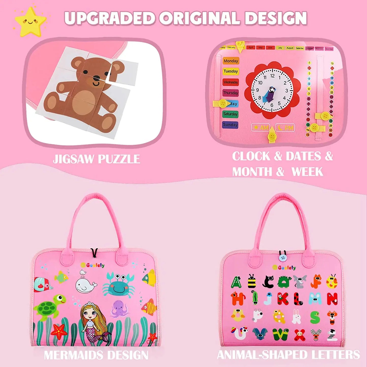 Montessori Busy Board Toy