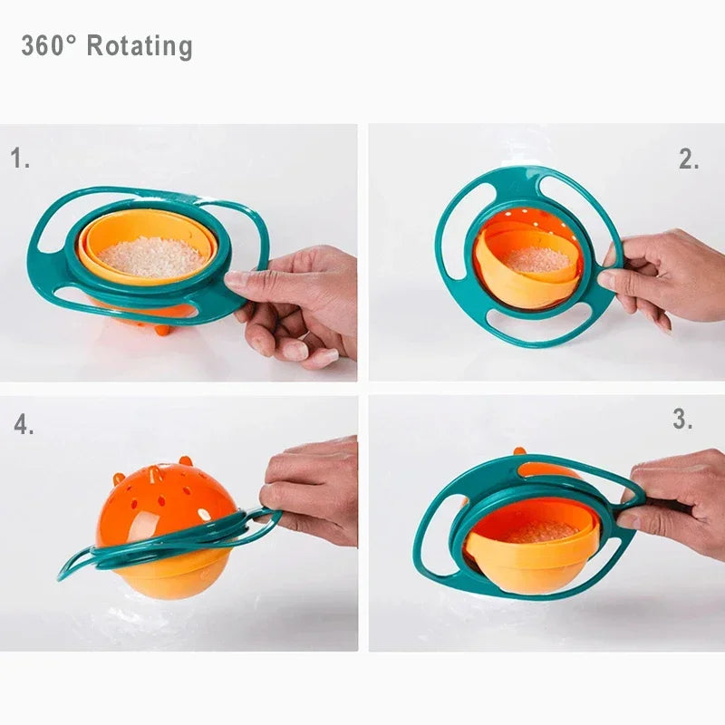 360° Toddler Rotating Feeding toy