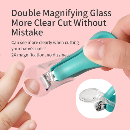 Baby Nail Clipper with Magnifier Glass