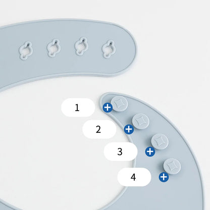 Waterproof Silicone Baby Bibs