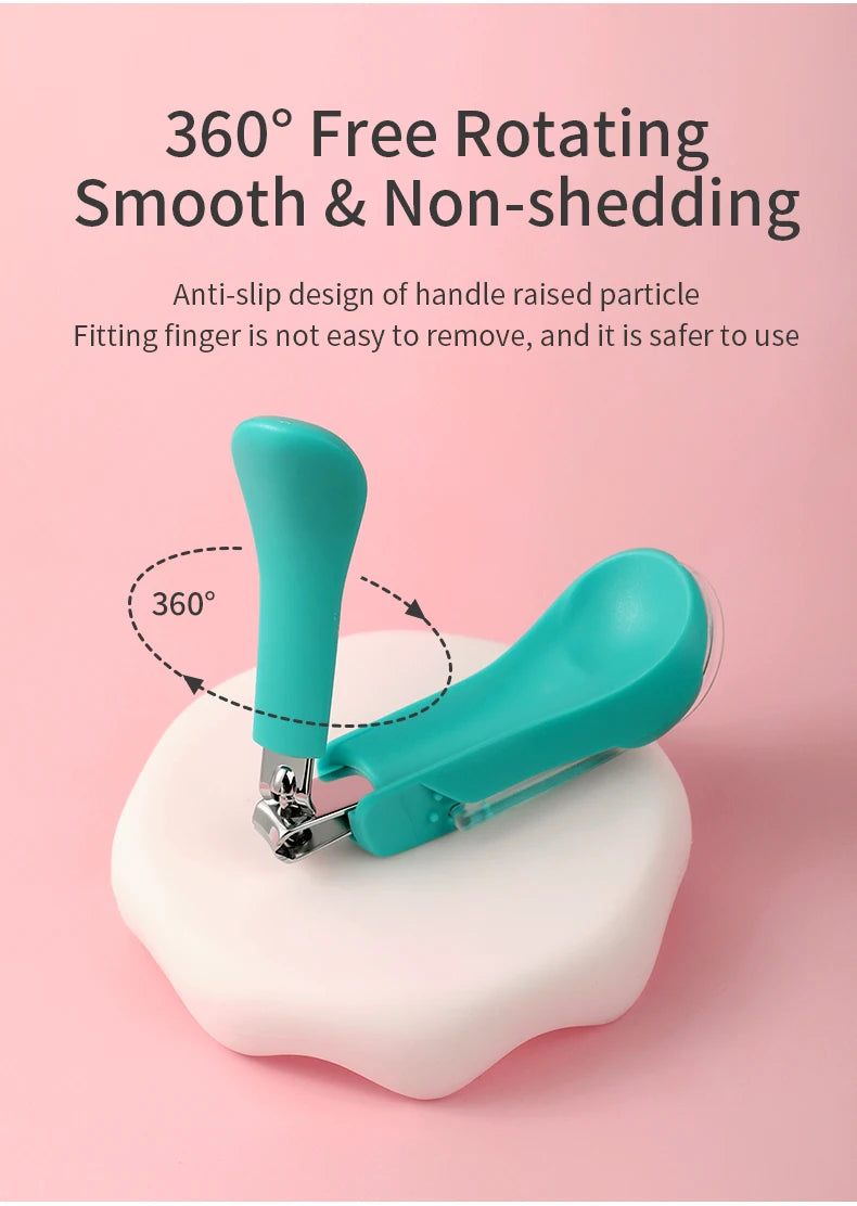 Baby Nail Clipper with Magnifier Glass