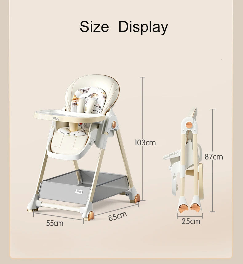 Luxury Adjustable Baby Dining Chair