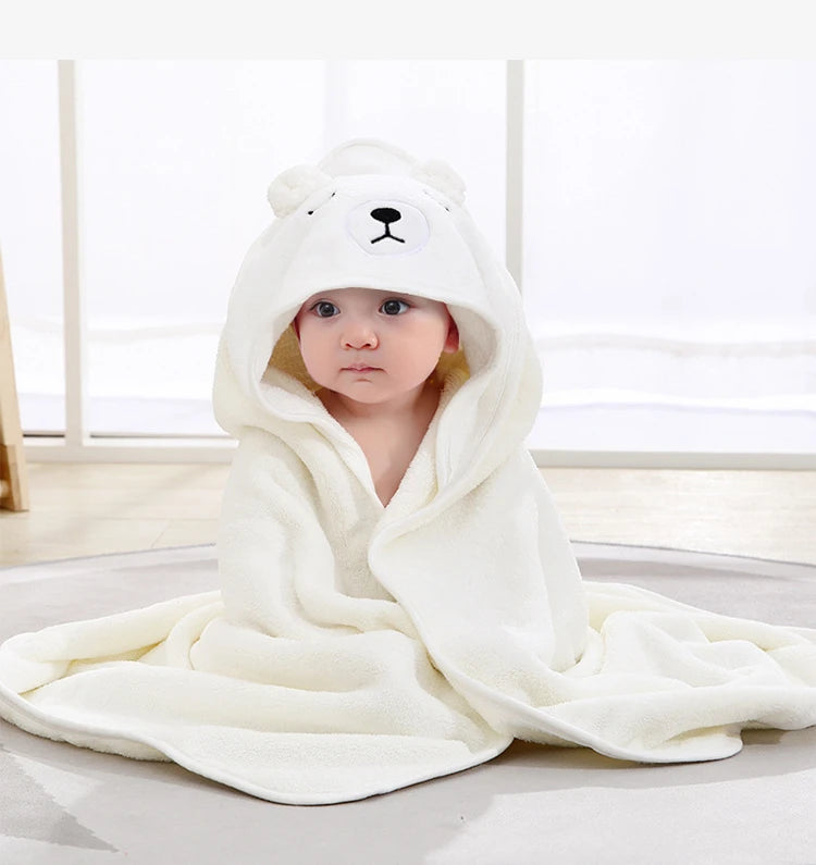 Newborn Hooded Bath Towel