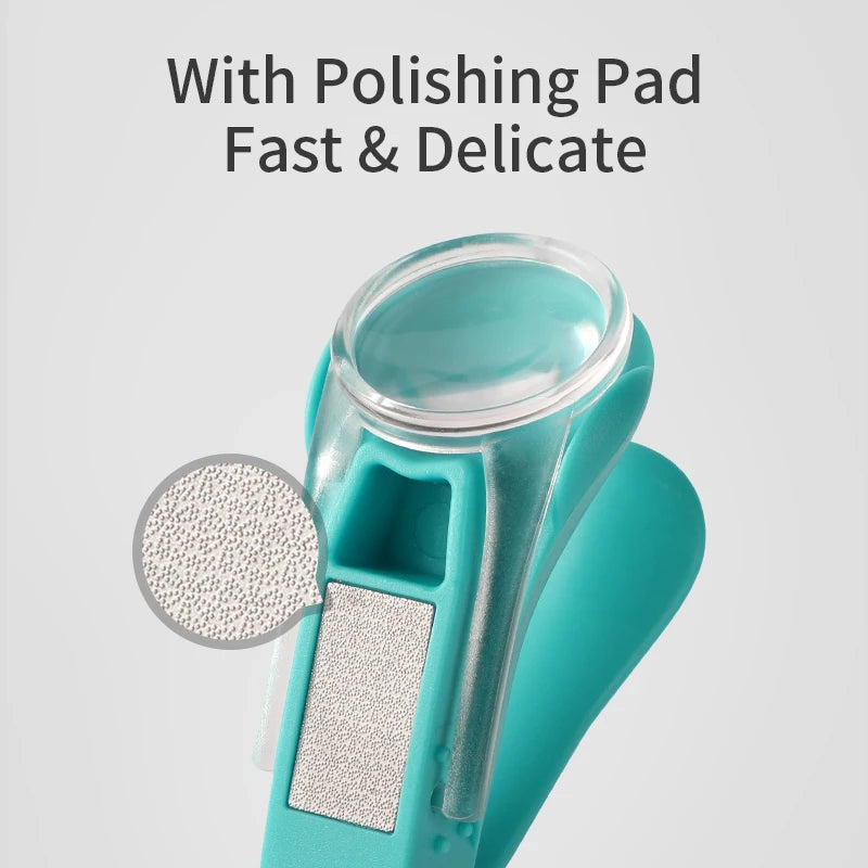 Baby Nail Clipper with Magnifier Glass