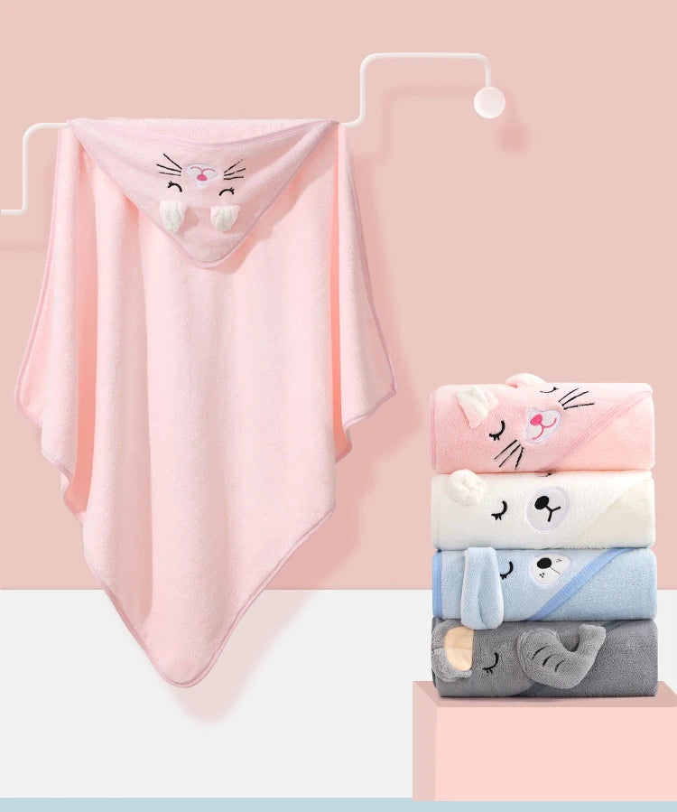 Newborn Hooded Bath Towel