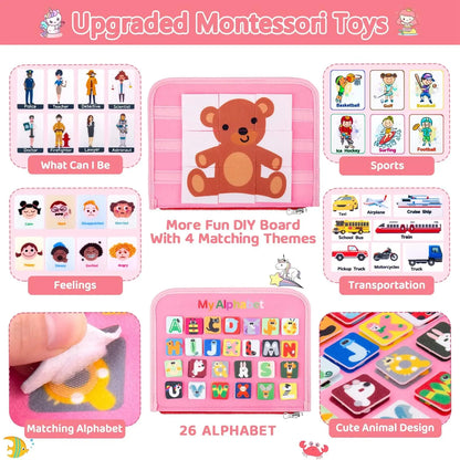 Montessori Busy Board Toy