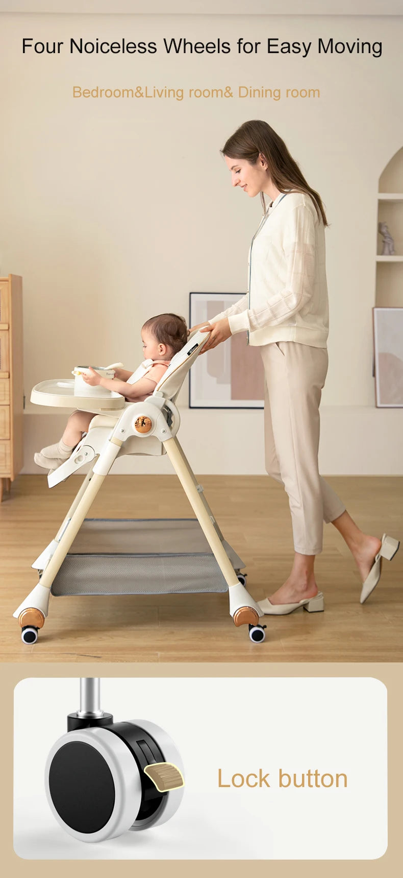 Luxury Adjustable Baby Dining Chair