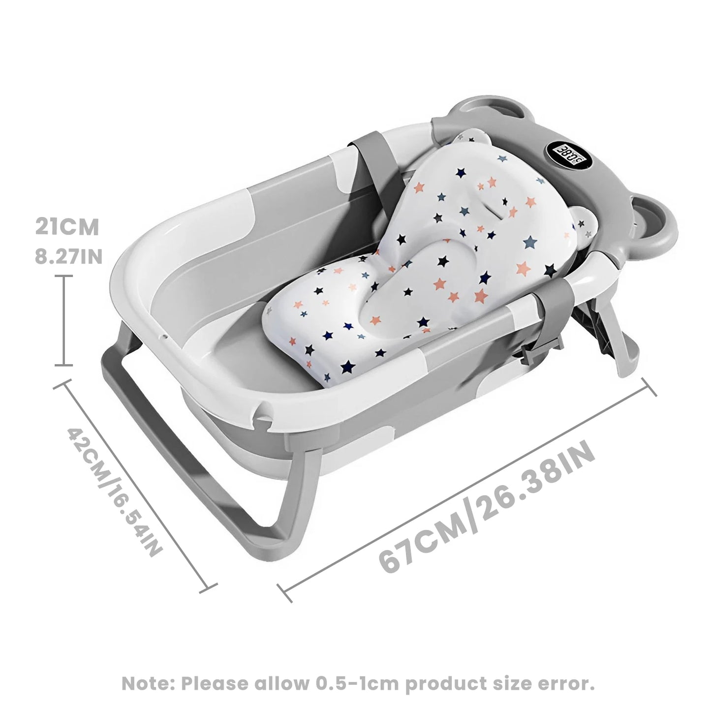 Portable Collapsible Baby Bathtub