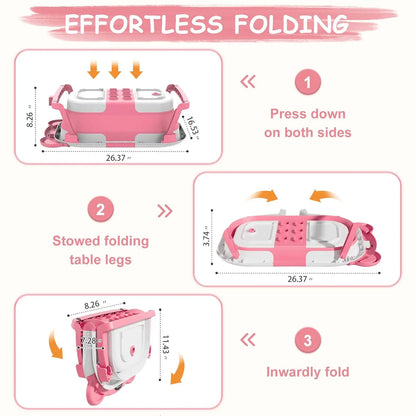 Portable Collapsible Baby Bathtub