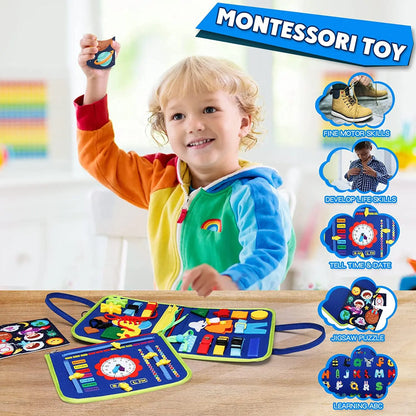 Montessori Busy Board Toy