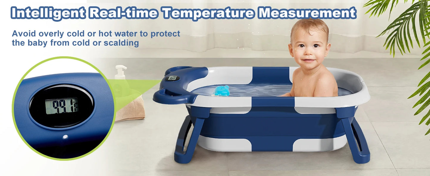 Portable Collapsible Baby Bathtub