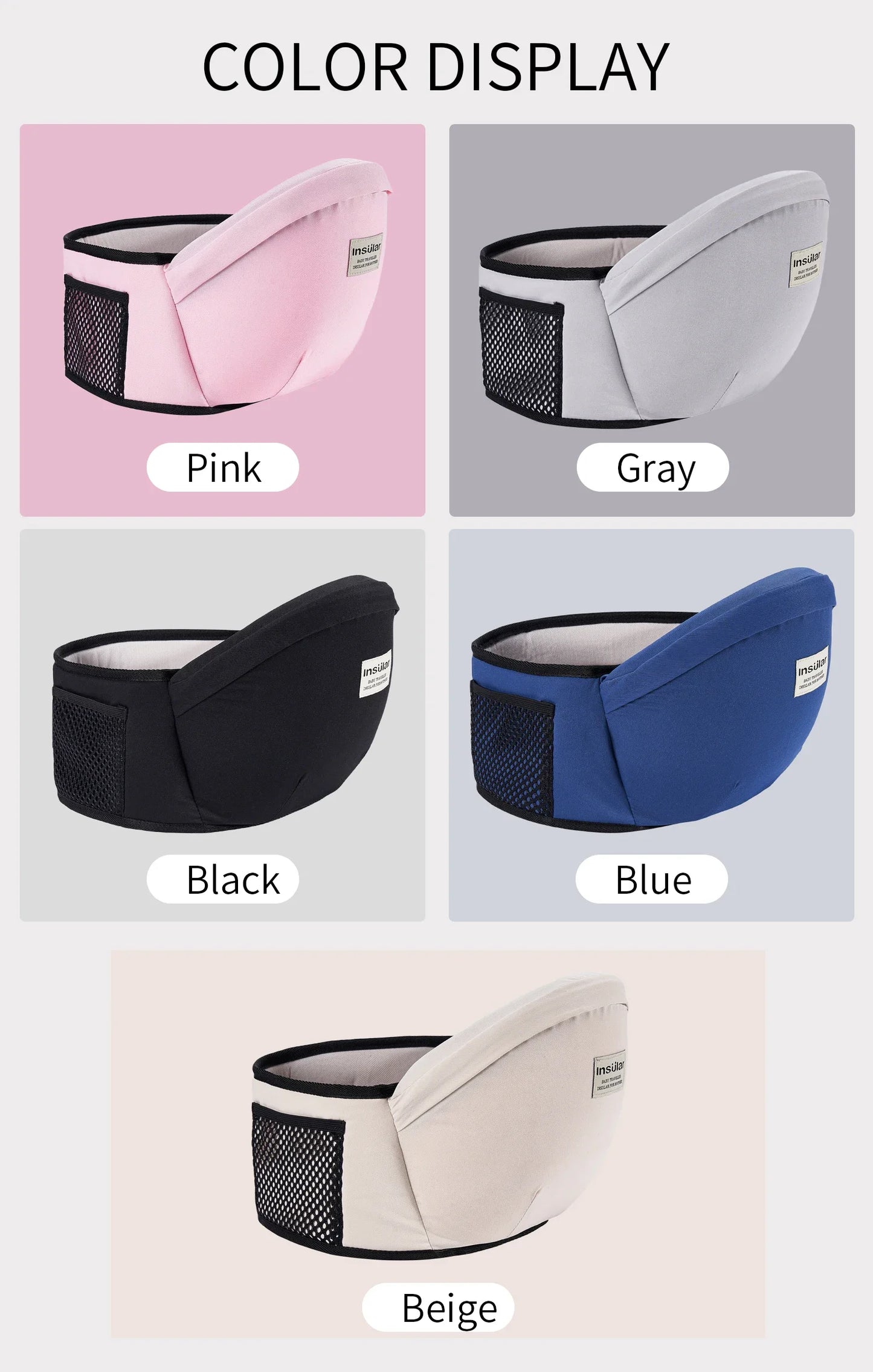 Baby Hip Seat Carrier Belt