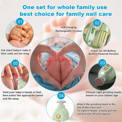 Baby Electric Nail Trimmer