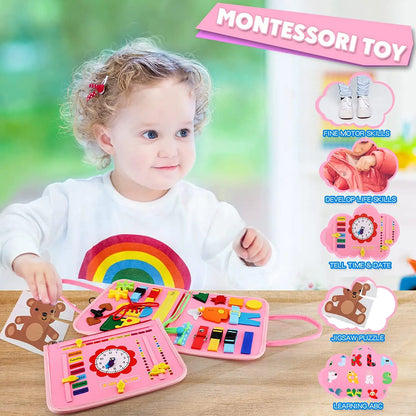 Montessori Busy Board Toy