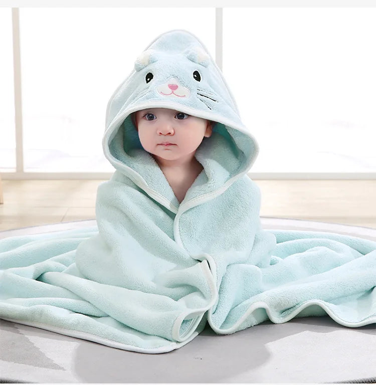 Newborn Hooded Bath Towel