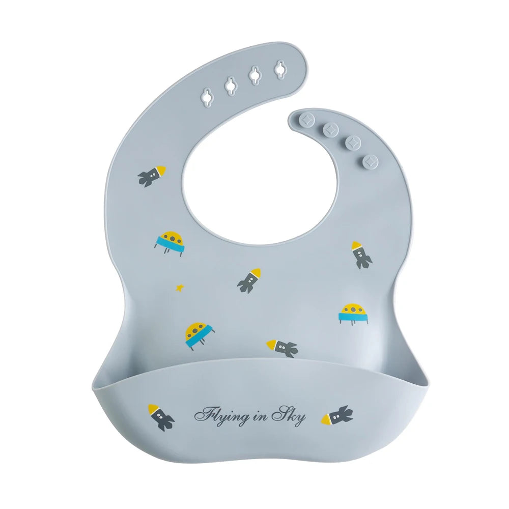 Waterproof Silicone Baby Bibs