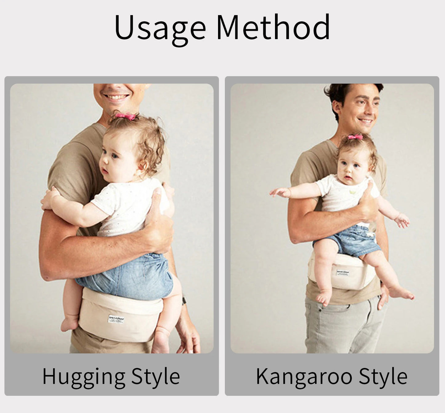 Baby Hip Seat Carrier Belt