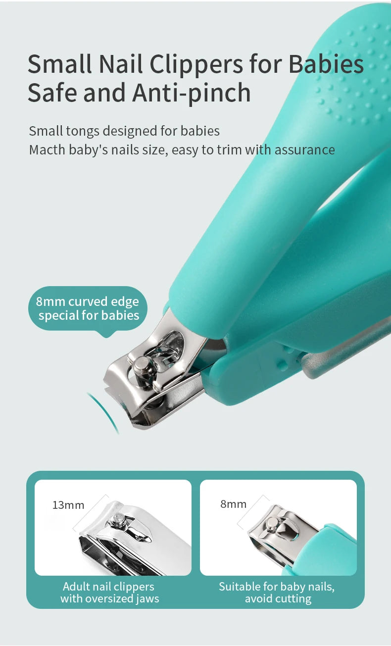 Baby Nail Clipper with Magnifier Glass