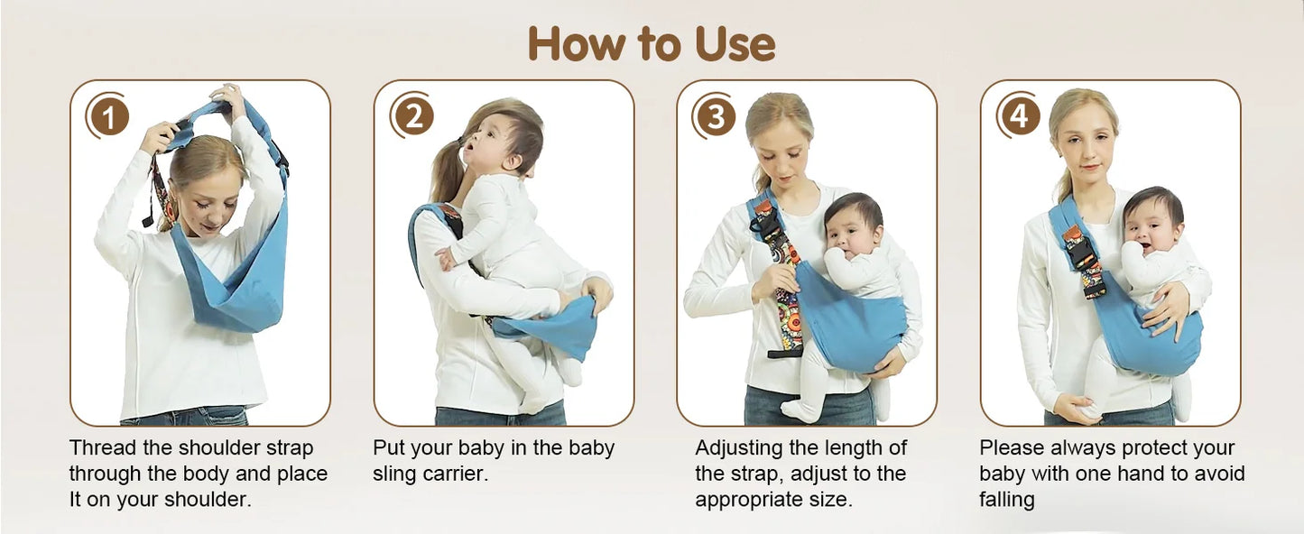 Portable Baby Carrier Sling