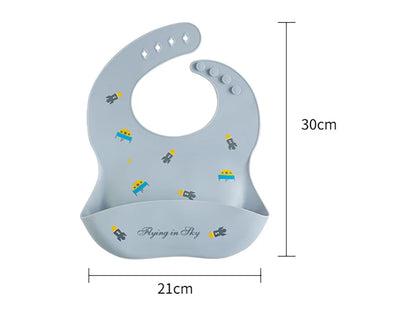 Waterproof Silicone Baby Bibs