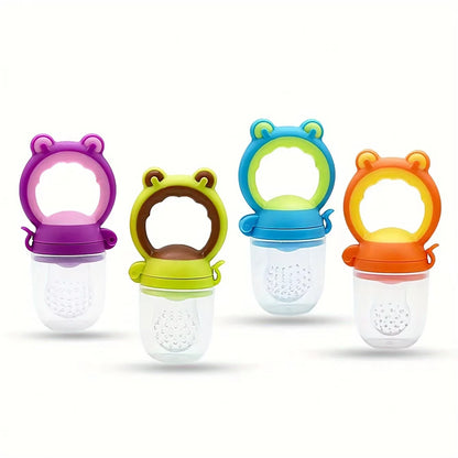 Baby Silicone Feeding Bottle Set