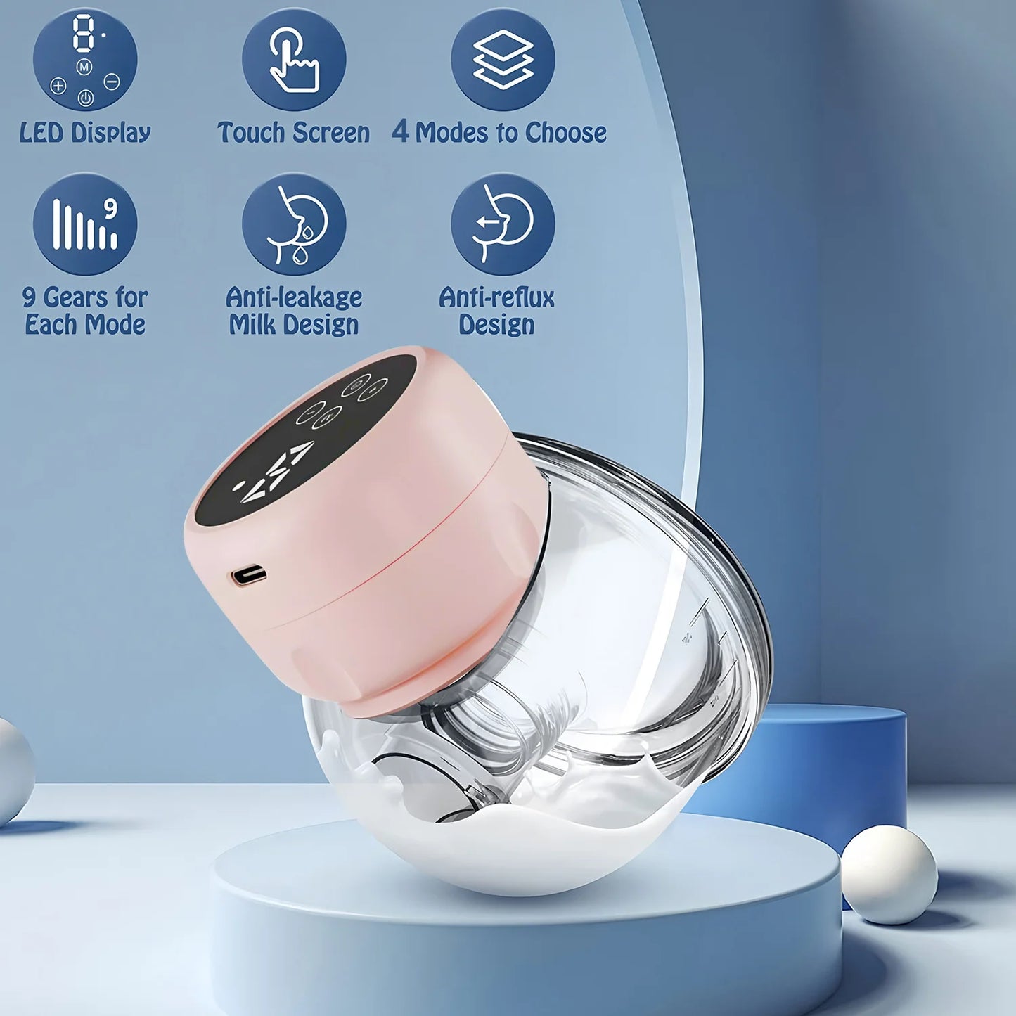USB Electric Breast Pump
