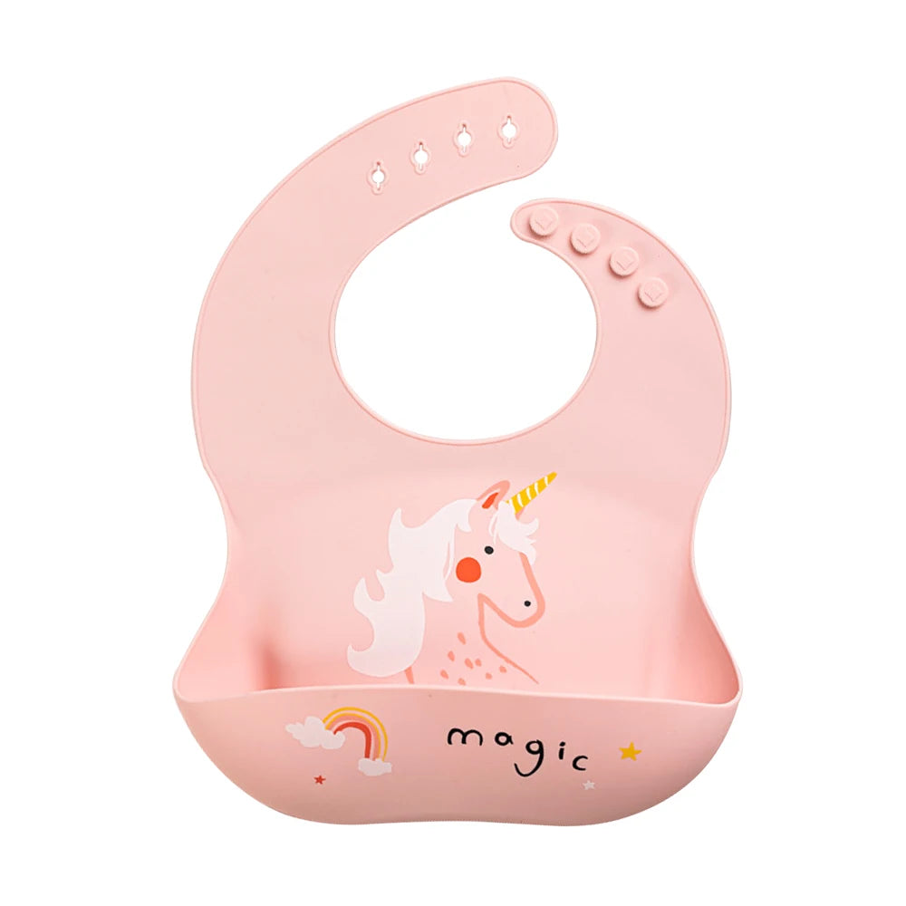 Waterproof Silicone Baby Bibs