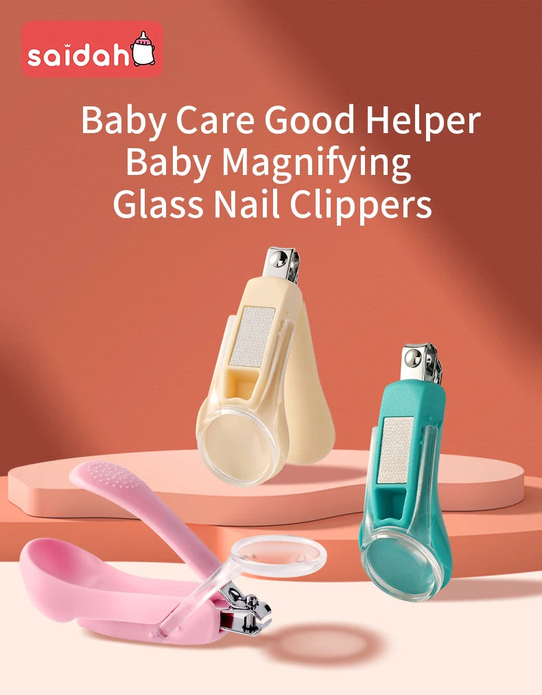Baby Nail Clipper with Magnifier Glass