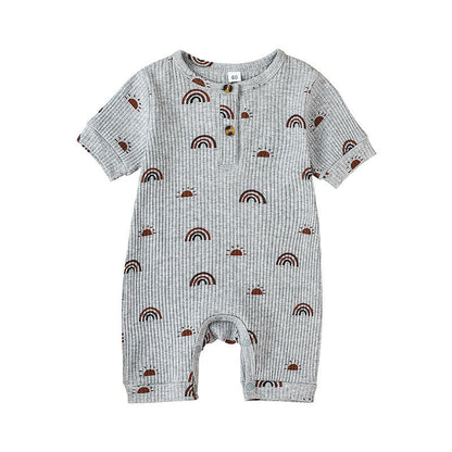 Short Sleeves Infants Rompers Jumpsuit